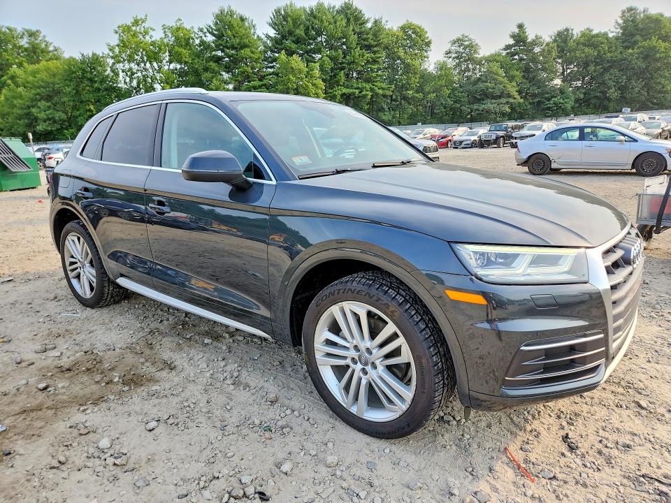 2018 Audi Q5 VIN WA1BNAFY2J2132920 COPART salvage auction — FRONT END, Salvage Title, sold $8,200 on 2026-08-27 (photo 4)