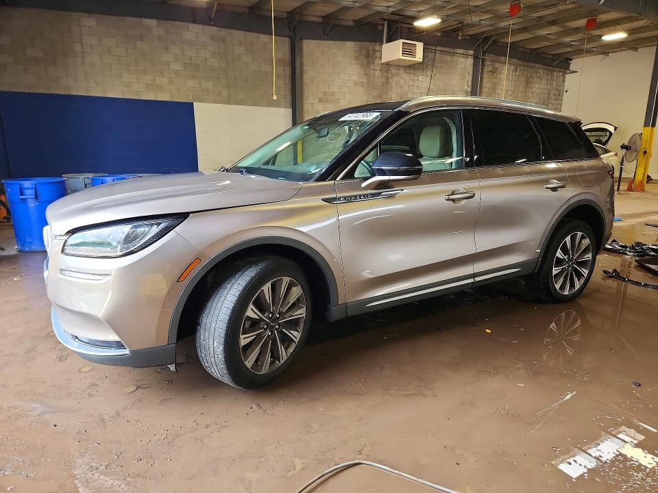 2020 Lincoln Corsair VIN 5LMCJ2D95LUL03473 COPART salvage auction — SIDE, Pa - Certificate Of Salvage, sold $275 on 2026-09-15 (photo 1)