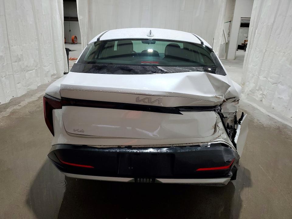 2026 Kia K4 VIN 3KPFT4DE1TE255217 COPART salvage auction — REAR END, MA - CERTIFICATE OF TITLE, sold $7,500 on 2026-08-19 (photo 6)