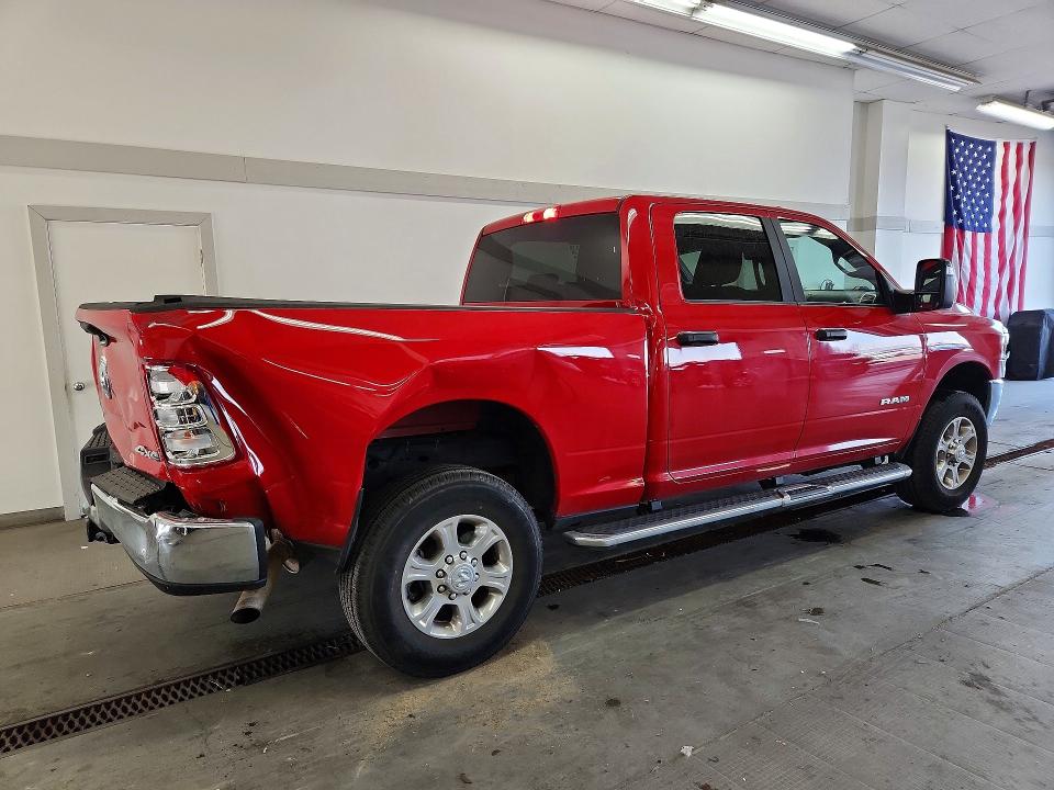 2024 Ram 2500 VIN 3C6UR5DJ7RG323033 COPART salvage auction — REAR END, Wa - Bill Of Sale, sold $16,800 on 2026-08-21 (photo 3)