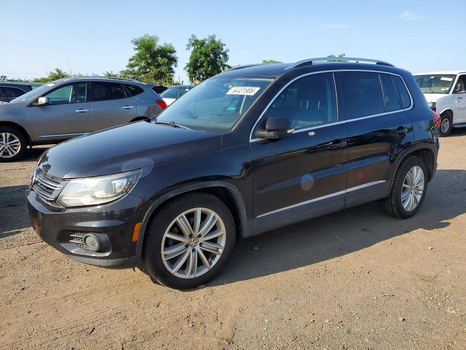2016 Volkswagen Tiguan VIN WVGBV7AX0GW515176 COPART salvage auction — MECHANICAL, Fl - Certificate Of Title, sold $1,200 on 2026-08-14 (photo 1)