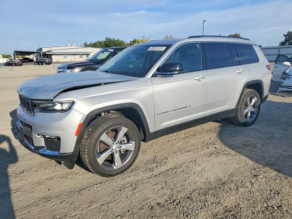 2021 Jeep Grand cherokee VIN 1C4RJKBG0M8110483 — COPART salvage auction photo