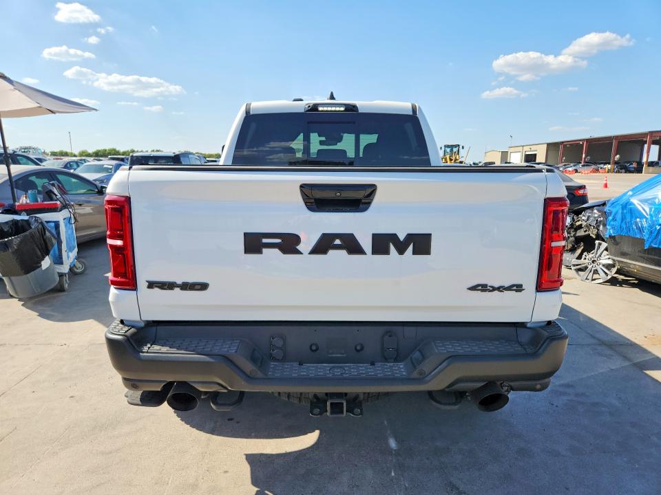 2025 Ram 1500 VIN 1C6SRFUP8SN573928 COPART salvage auction — VANDALISM, Tx - Salvage Vehicle Title, sold $45,000 on 2026-10-01 (photo 6)