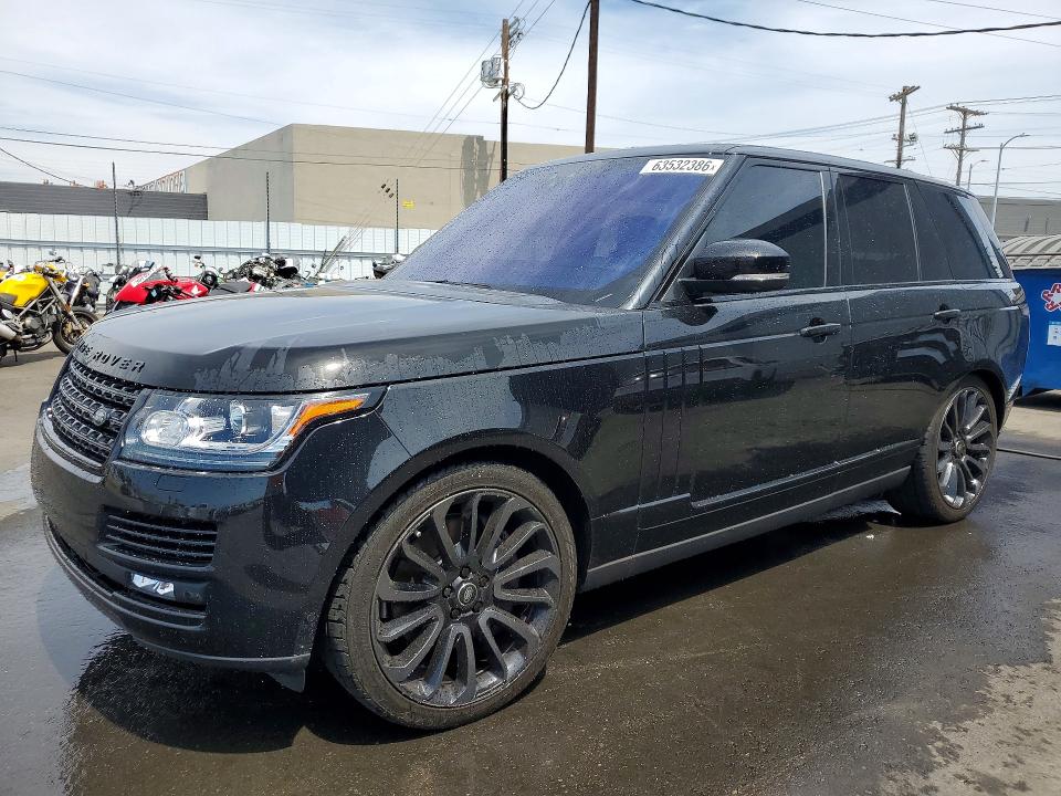 2017 Land rover RANGE ROVER VIN SALGS2FV6HA379849 COPART salvage auction — MINOR DENT/SCRATCHES, Nv - Dis/Dlr/Exp Only Clean Title (P), sold $11,600 on 2026-08-26 (photo 1)