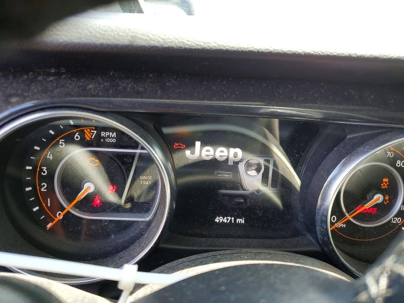 2022 Jeep Gladiator VIN 1C6HJTAG2NL140318 COPART salvage auction — FRONT END, Co - Certificate Of Title (P), sold $10,000 on 2026-09-10 (photo 9)