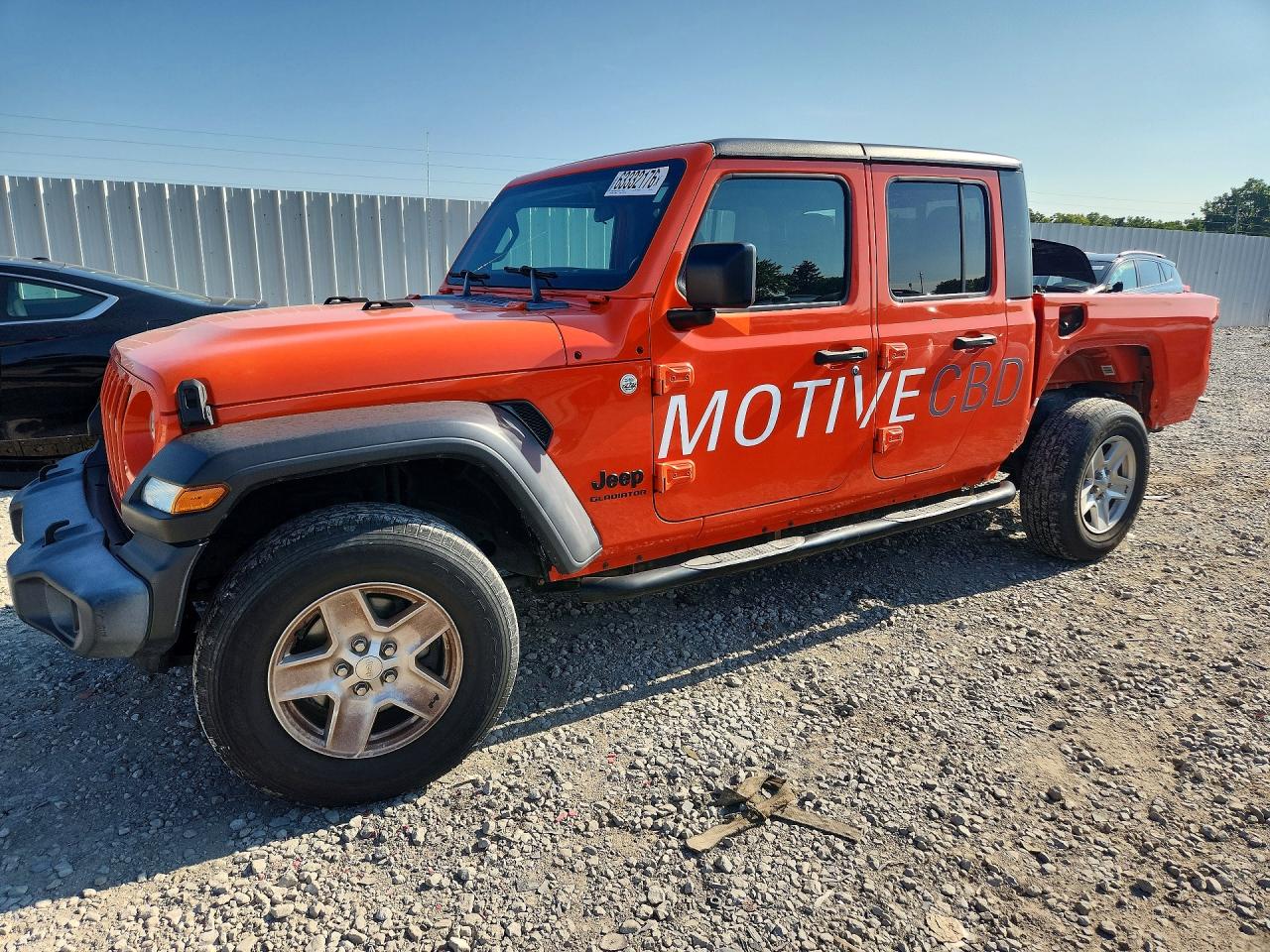 2020 Jeep Gladiator VIN 1C6HJTAG7LL149545 — COPART salvage auction photo