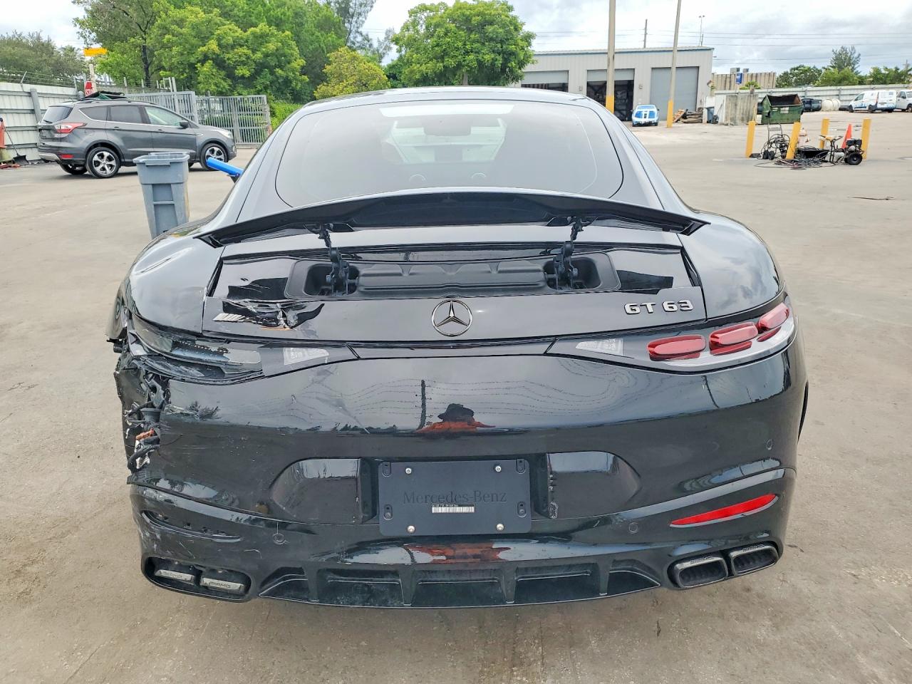 2025 Mercedes-benz AMG GT VIN W1KRJ7JB1SF005386 COPART salvage auction — Mechanical, TX - CERTIFICATE OF TITLE (P), sold $30,500 on 2026-08-12 (photo 6)