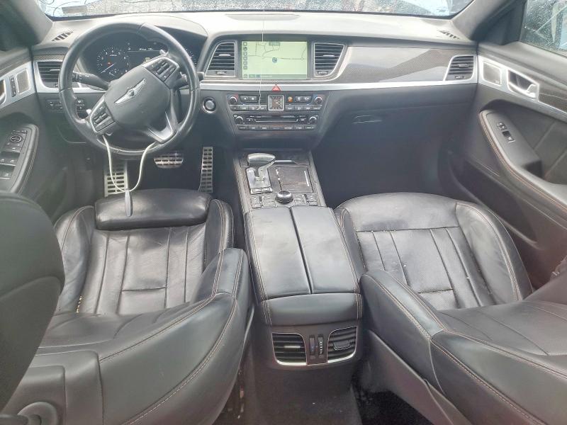 2018 Genesis G80 VIN KMHGN4JB4JU229410 COPART salvage auction — MECHANICAL, Mi - Certificate Of Title, sold $4,200 on 2026-09-03 (photo 8)