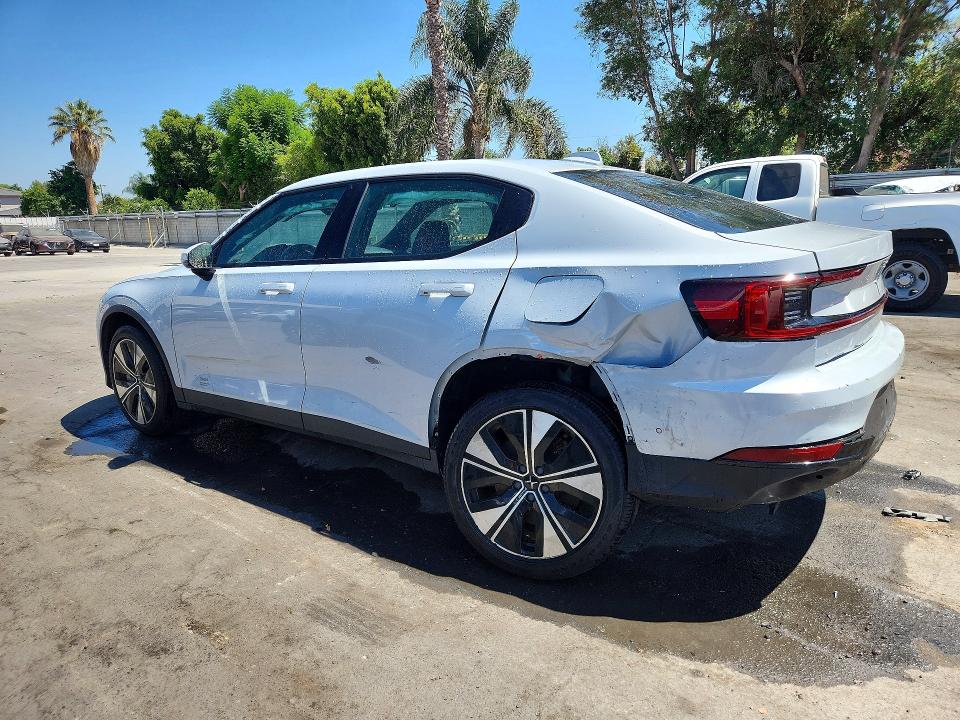 2023 Polestar 2 VIN YSMED3KAXPL134500 COPART salvage auction — REAR END, CA - SALVAGE CERTIFICATE, sold $2,250 on 2026-08-24 (photo 2)