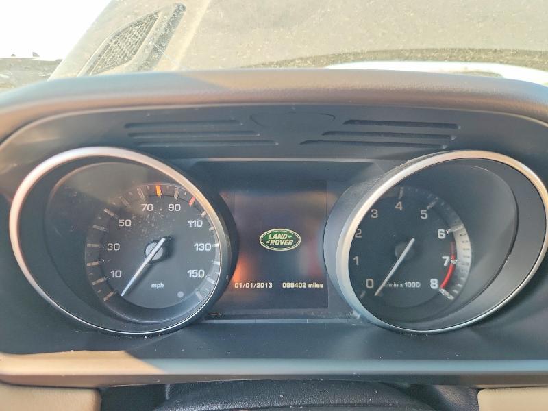 2014 Land rover RANGE ROVER VIN SALWR2WF3EA373356 COPART salvage auction — NORMAL WEAR, Tx - Certificate Of Title (P), sold $2,800 on 2026-09-27 (photo 9)