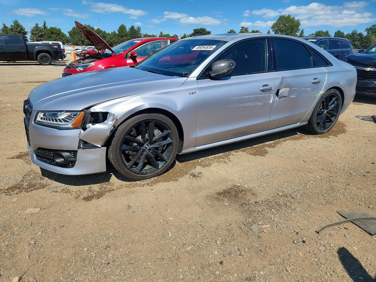 2016 Audi S8 VIN WUAJ5AFD1GN900251 — COPART salvage auction photo