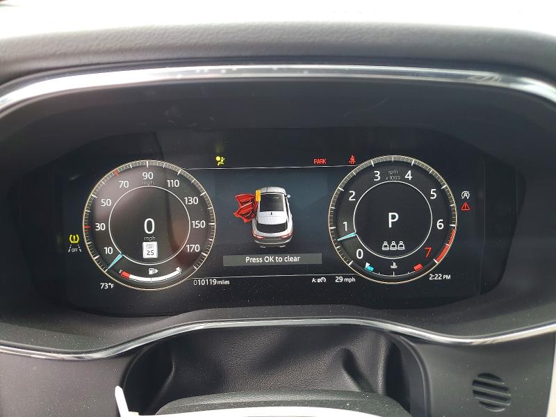 2026 Jaguar F-pace VIN SADCT2EX3TA758603 COPART salvage auction — FRONT END, NV - SALVAGE TITLE, sold $12,700 on 2026-09-01 (photo 9)