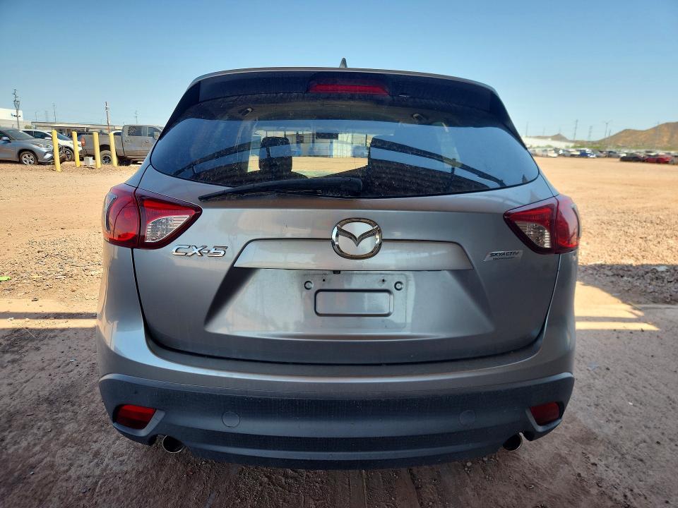 2015 Mazda Cx-5 VIN JM3KE2CY8F0533026 COPART salvage auction — FRONT END, Az - Cert Of Title-Previous Salvage, sold $300 on 2026-09-08 (photo 6)