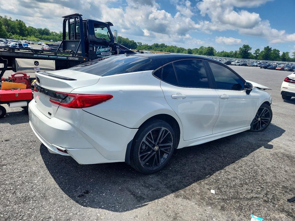 2025 Toyota Camry VIN 4T1DAACK7SU129281 COPART salvage auction — FRONT END, Mi - Certificate Of Title, sold $13,000 on 2026-09-25 (photo 3)