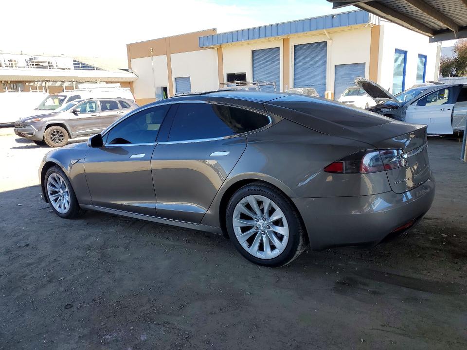 2016 Tesla Model s VIN 5YJSA1E27GF149278 COPART salvage auction — FRONT END, Ca - Salvage Certificate, sold $9,400 on 2026-09-10 (photo 2)