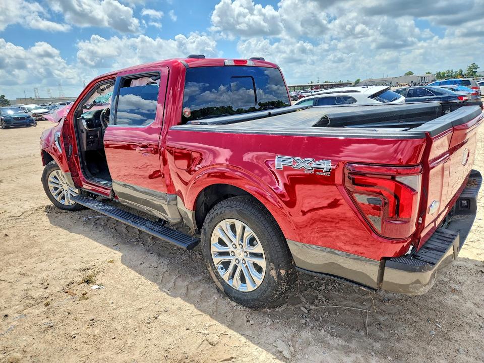 2025 Ford F-150 lightning VIN 1FTFW6LD3SFC03412 COPART salvage auction — ALL OVER, TX - SALVAGE VEHICLE TITLE (P), sold $8,000 on 2026-08-18 (photo 2)