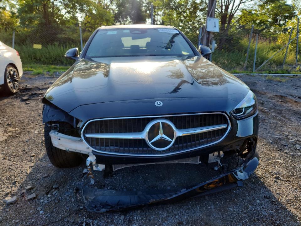 2025 Mercedes-benz C class VIN W1KAF4HB1SR271122 COPART salvage auction — FRONT END, MI - CERT OF TITLE-SALVAGE VEHICLE, sold $10,500 on 2026-09-01 (photo 5)