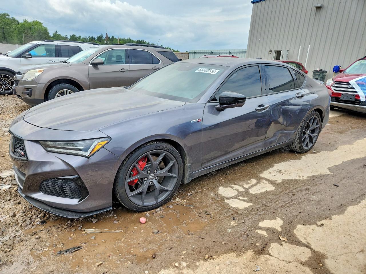 2022 Acura TLX VIN 19UUB7F91NA000912 — COPART salvage auction photo
