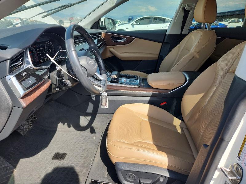 2019 Audi Q8 VIN WA1EVAF14KD036700 COPART salvage auction — FRONT END, Ut - Salvage Certificate, sold $14,300 on 2026-09-04 (photo 7)
