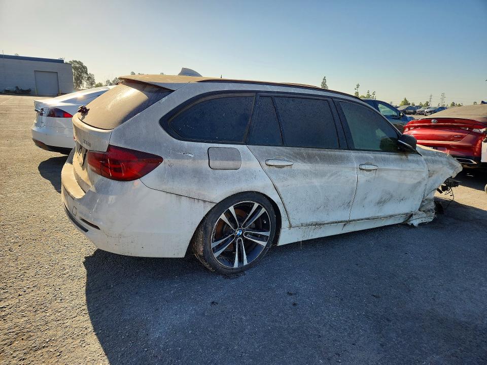 2018 BMW 3 series VIN WBA8K3C52JA023858 COPART salvage auction — ALL OVER, CA - LIEN PAPERS-SALVAGE OR AC, sold $425 on 2026-08-18 (photo 3)