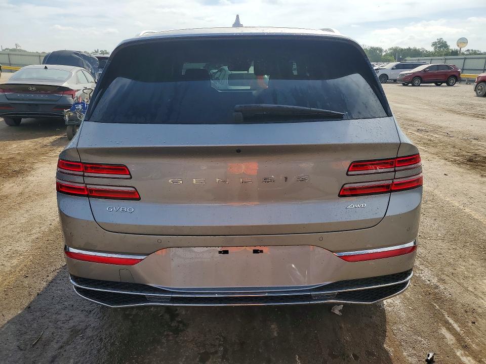 2026 Genesis Gv80 VIN KMUHFESB9TU353974 COPART salvage auction — FRONT END, Fl - Cert Of Title Slvg Rebuildable (P), sold $22,700 on 2026-09-14 (photo 6)