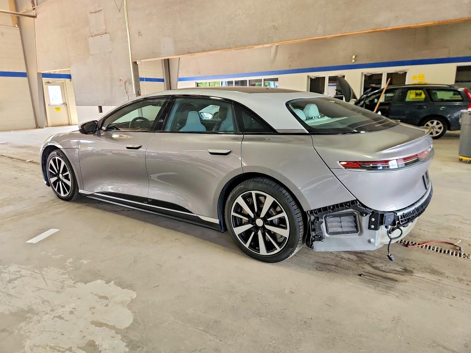 2023 Lucid Air VIN 50EA1GBA6PA002027 COPART salvage auction — REAR END, Salvage Title, sold $20,300 on 2026-09-04 (photo 2)