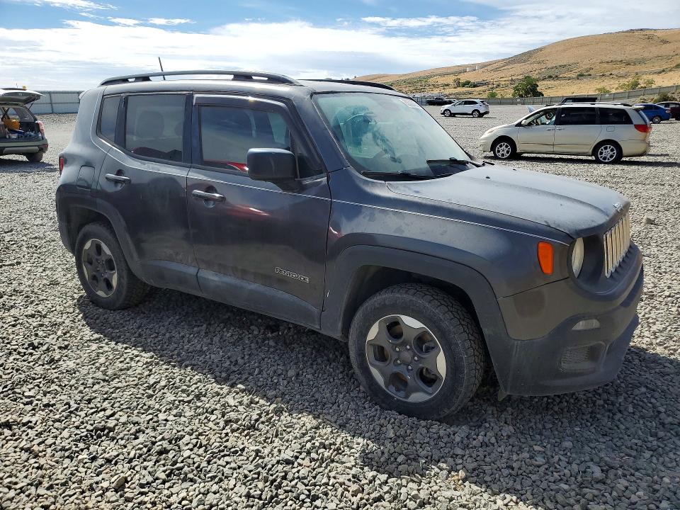 2017 Jeep Renegade VIN ZACCJBAB0HPG55819 COPART salvage auction — MINOR DENT/SCRATCHES, NV - CERTIFICATE OF TITLE, sold $1,300 on 2026-08-20 (photo 4)