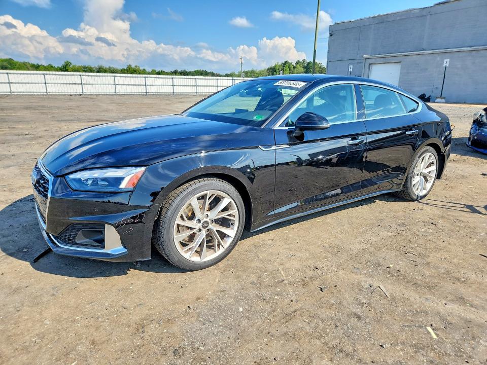 2023 Audi A5 VIN WAUCBCF58PA007498 — COPART salvage auction photo