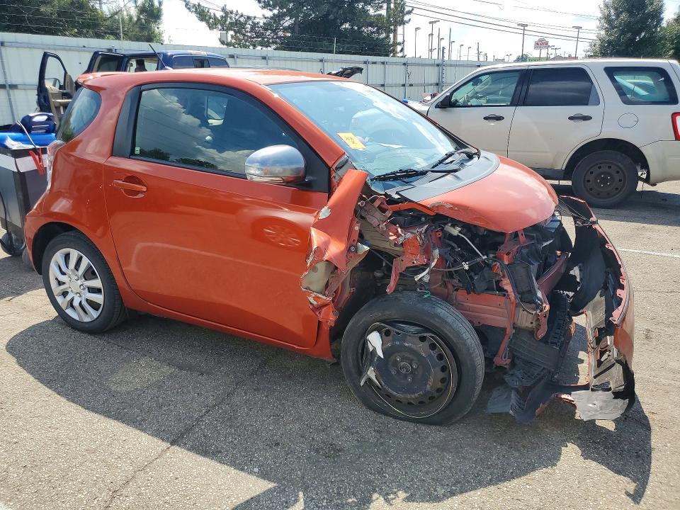 2012 Scion Iq VIN JTNJJXB06CJ012803 COPART salvage auction — FRONT END, Oh - Cert Of Title-Salvage, sold $525 on 2026-09-16 (photo 4)