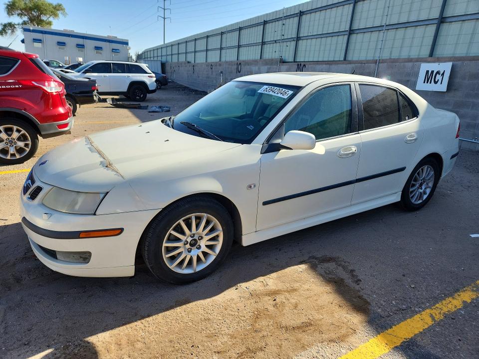 2007 Saab 9-3 VIN YS3FD49Y071123700 COPART salvage auction — FRONT END, NM - CERTIFICATE OF TITLE, sold $325 on 2026-08-13 (photo 1)