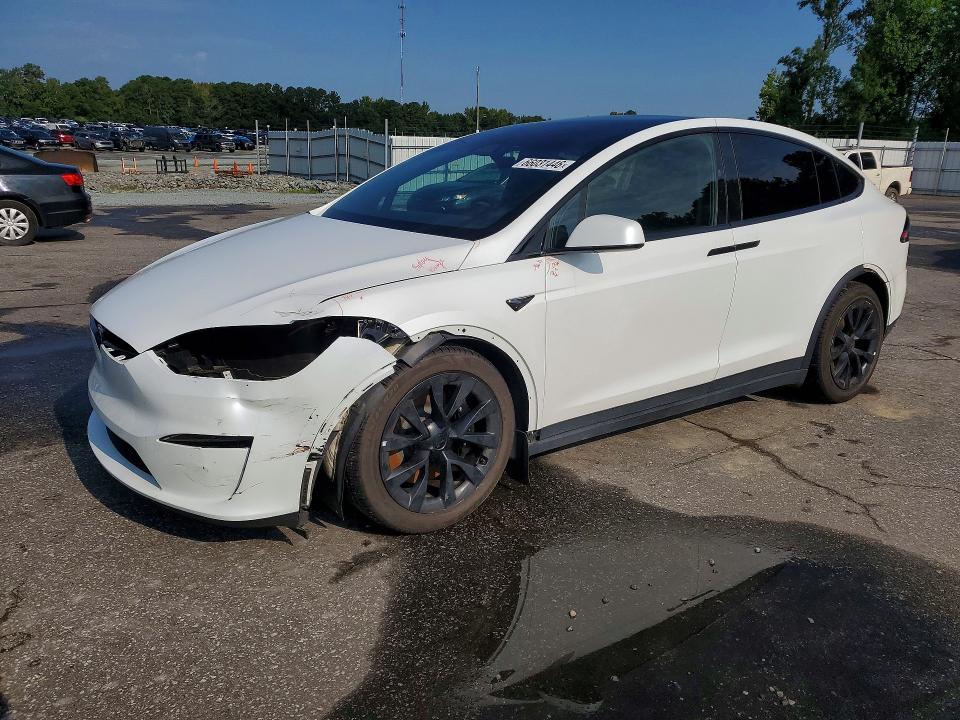 2023 Tesla Model x VIN 7SAXCBE59PF387426 — COPART salvage auction photo