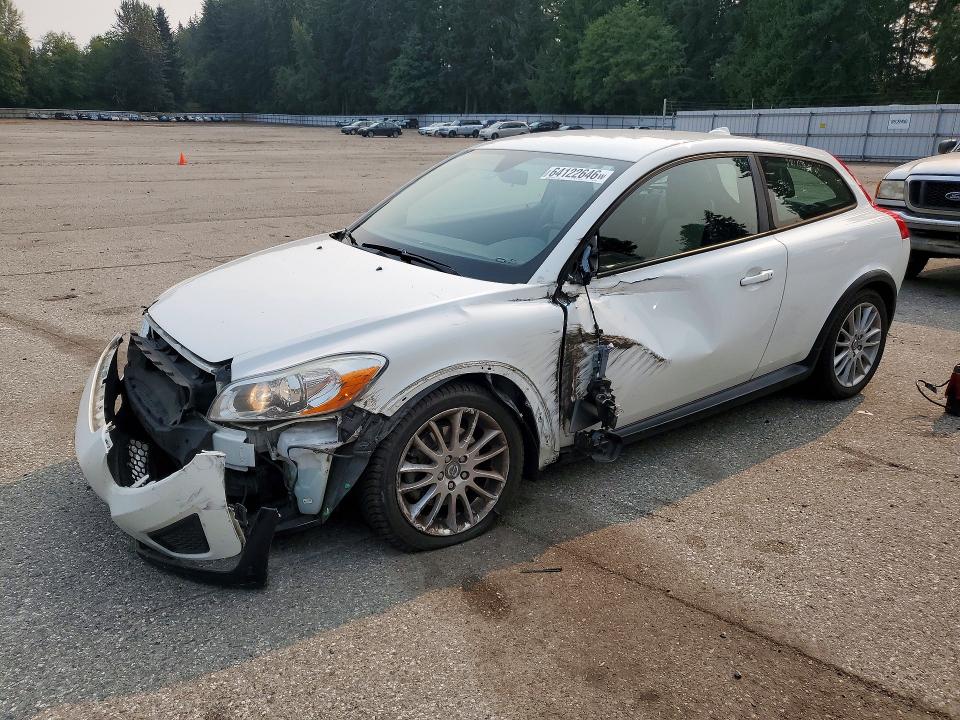 2011 Volvo C30 VIN YV1672MK9B2222860 COPART salvage auction — FRONT END, Or - Certificate Of Title, sold $350 on 2026-08-10 (photo 1)