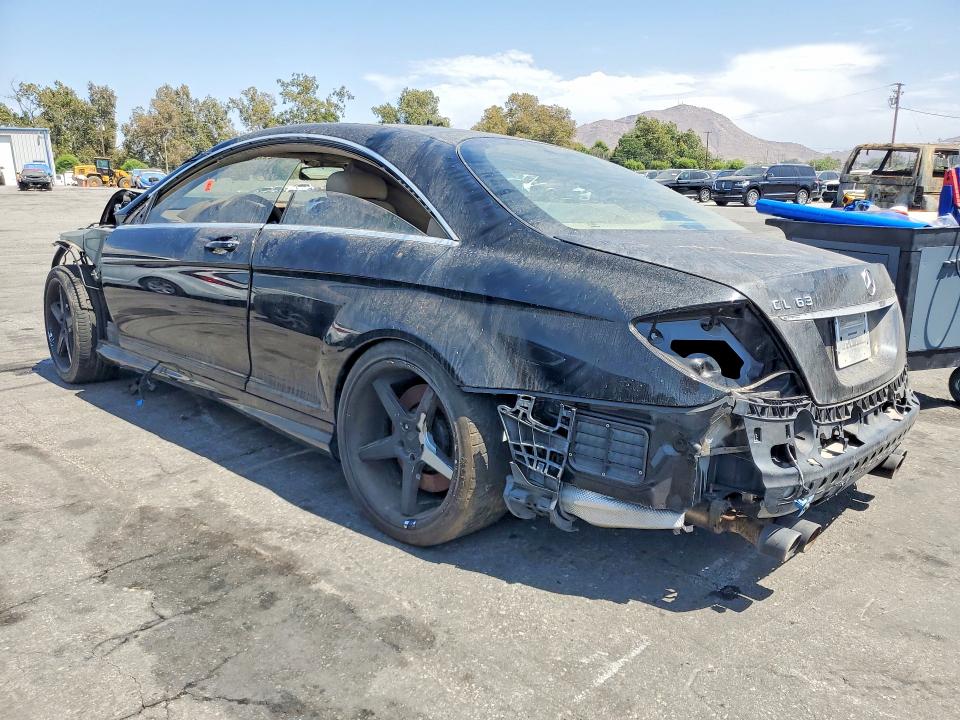 2009 Mercedes-benz Cl-klasse amg VIN WDDEJ77X59A019784 COPART salvage auction — FRONT END, Ca - Lien Papers-Clean Or Ac, sold $175 on 2026-08-13 (photo 2)