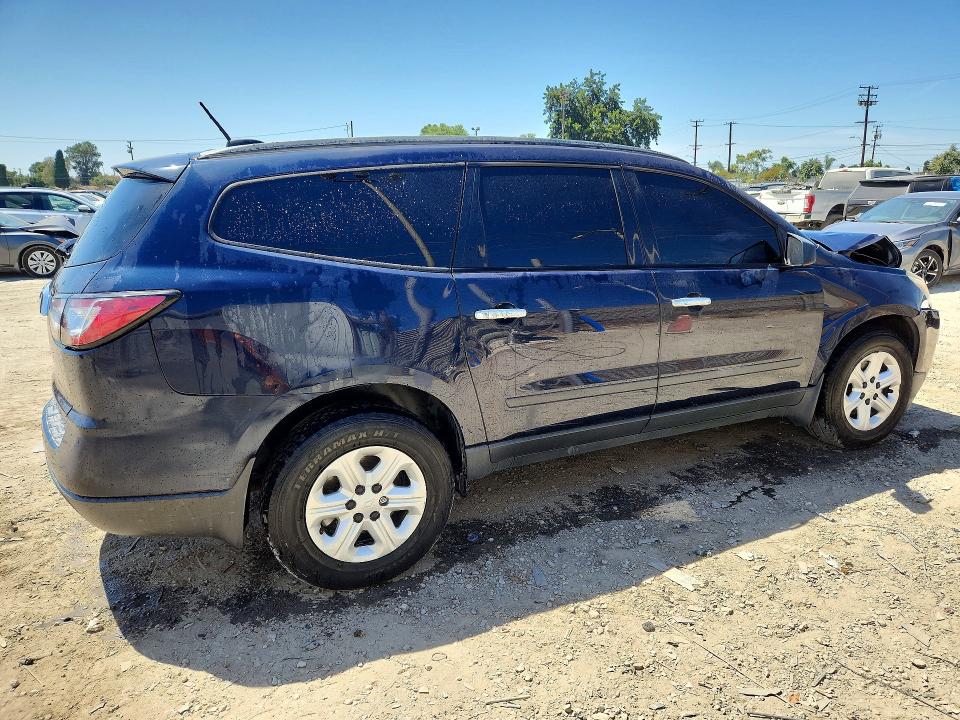 2017 Chevrolet Traverse VIN 1GNKRFKD4HJ105204 COPART salvage auction — FRONT END, Ca - Salvage Certificate, sold $200 on 2026-09-28 (photo 3)