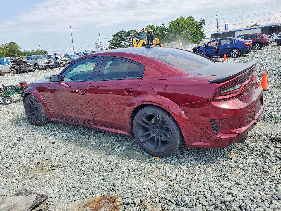 2022 Dodge Charger VIN 2C3CDXL98NH118793 COPART salvage auction — VANDALISM, NC - SALVAGE CERTIFICATE OF TITLE, sold $30,750 on 2026-09-23 (photo 2)