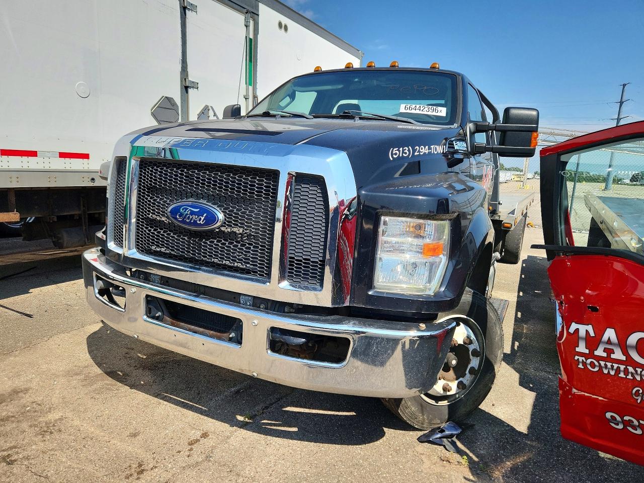 2019 Ford F-650 VIN 1FDNF6DC9KDF09944 — COPART salvage auction photo