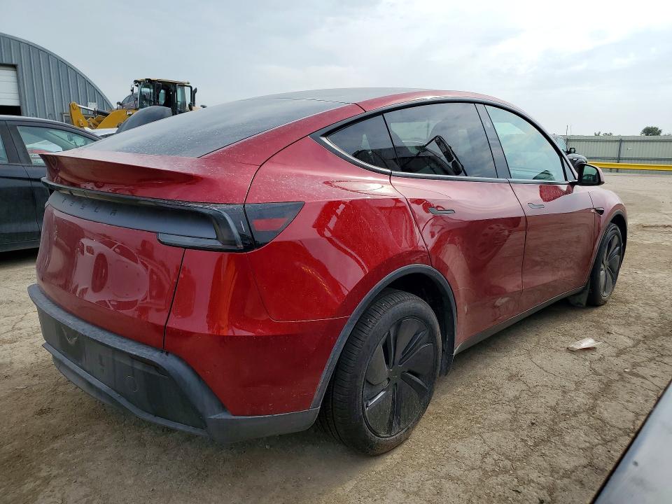 2026 Tesla Model y VIN 7SAYGDEDXTF621711 COPART salvage auction — FRONT END, Ks - Cert Of Title-Salvage, sold $22,800 on 2026-09-16 (photo 3)