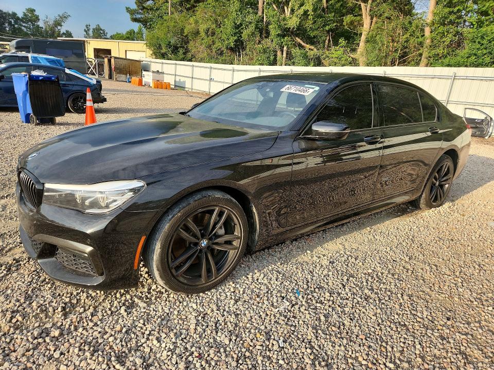 2019 BMW 7er VIN WBA7E2C50KB218012 — COPART salvage auction photo