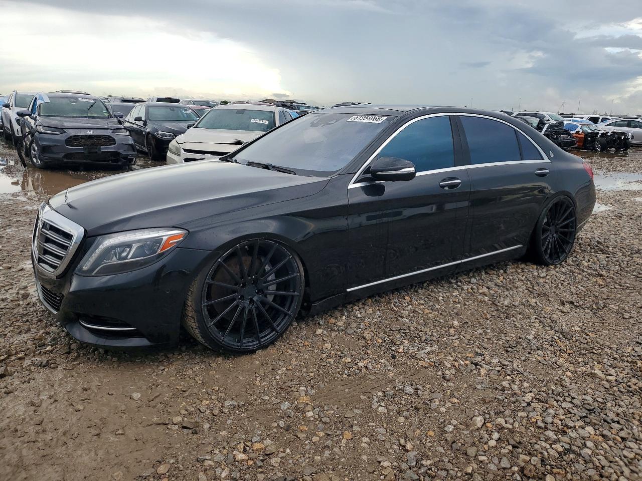 2015 Mercedes-Benz S-Class VIN WDDUG7GB9FA138237 — COPART salvage auction photo