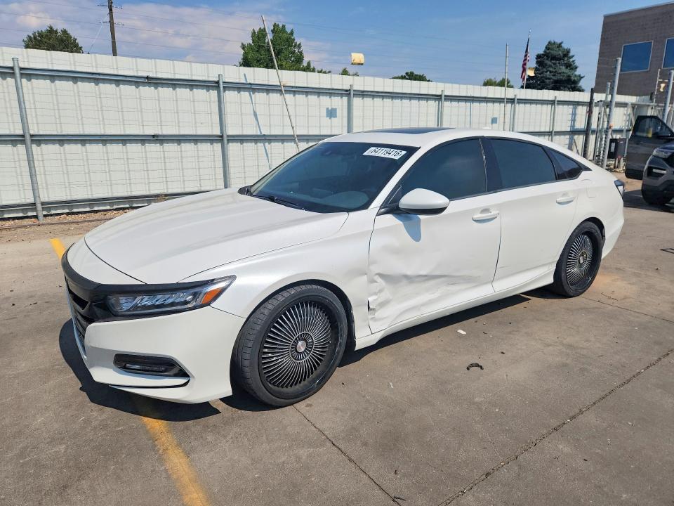 2018 Honda Accord VIN 1HGCV2F38JA036267 — COPART salvage auction photo