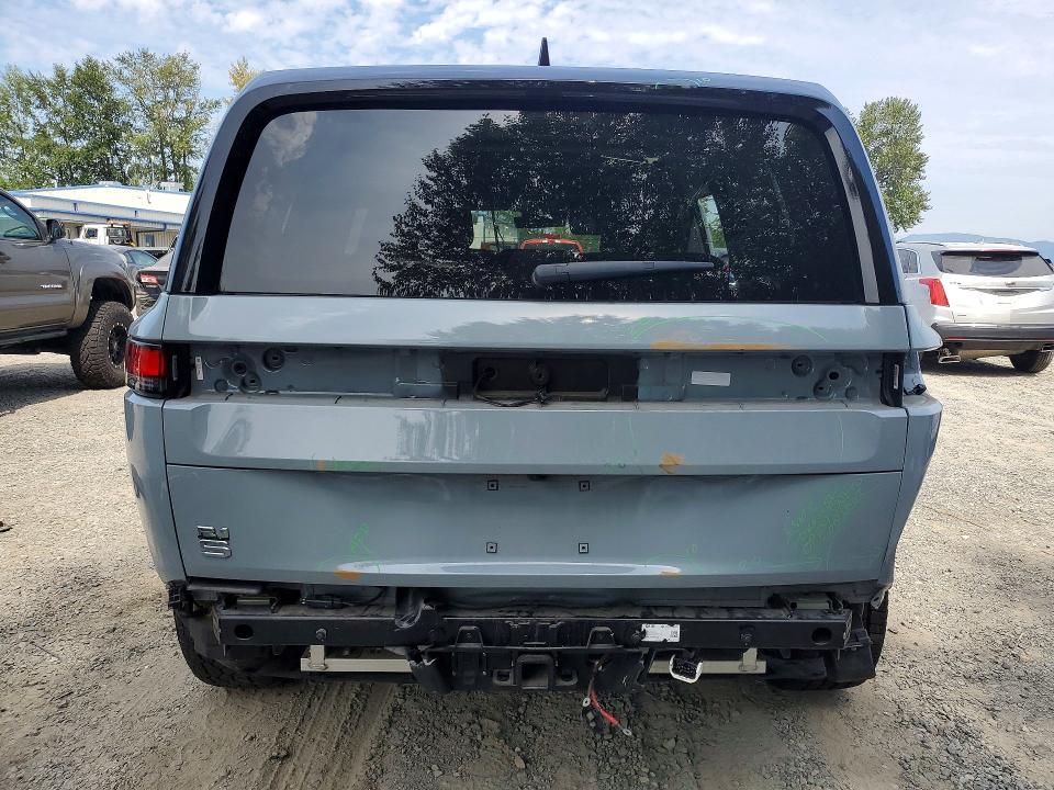 2025 Rivian R1s VIN 7PDSGBBA1SN047509 COPART salvage auction — REAR END, Wa - Bill Of Sale, sold $26,000 on 2026-08-31 (photo 6)