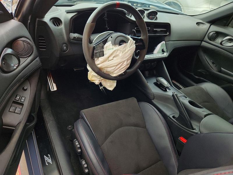 2024 Nissan Z VIN JN1BZ4CH8RM367499 COPART salvage auction — FRONT END, Nc - Salvage Certificate Of Title (P), sold $16,000 on 2026-08-18 (photo 8)