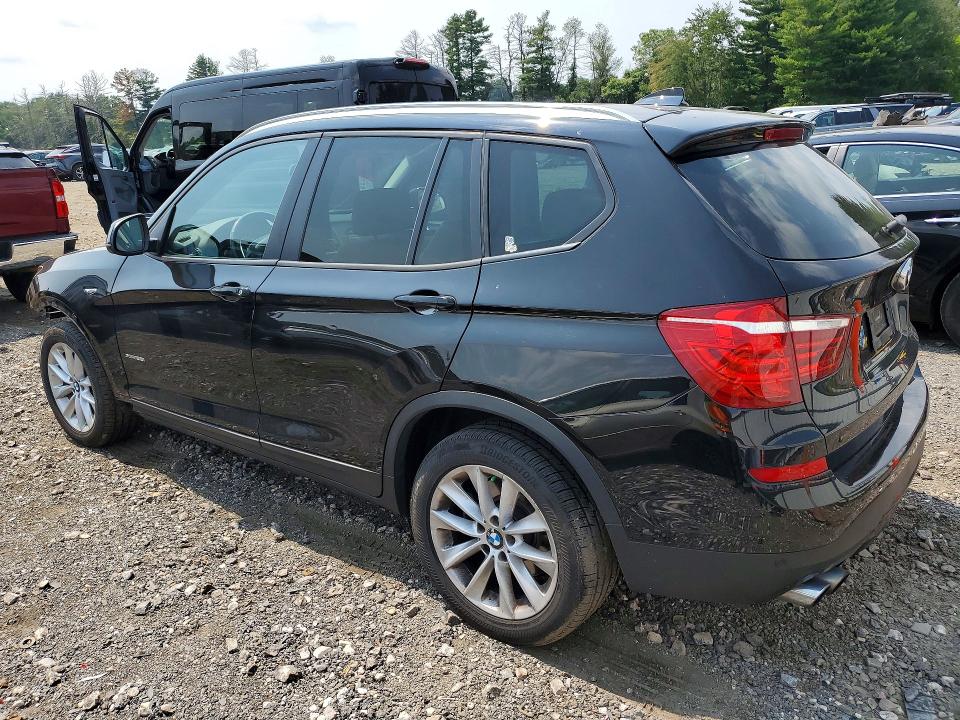 2017 BMW X3 VIN 5UXWX9C33H0T22089 COPART salvage auction — FRONT END, Md - Cert Of Salvage < 75% Damage, sold $2,900 on 2026-08-24 (photo 2)