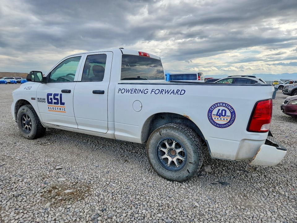 2013 Ram 1500 VIN 1C6RR7FT6DS554717 COPART salvage auction — REAR END, Ut - Salvage Certificate, sold $700 on 2026-09-01 (photo 2)