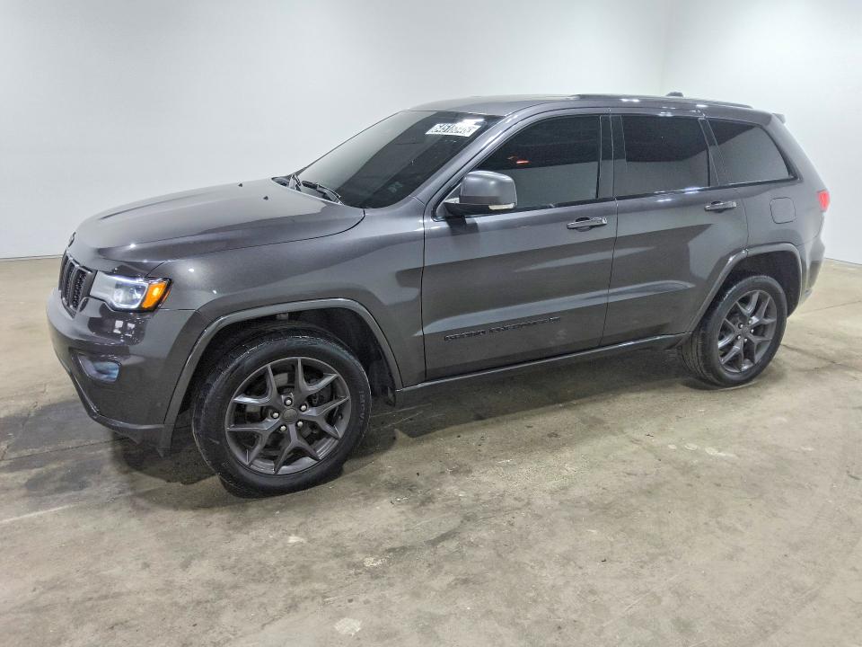 2021 Jeep Grand cherokee VIN 1C4RJFBG1MC500996 — COPART salvage auction photo