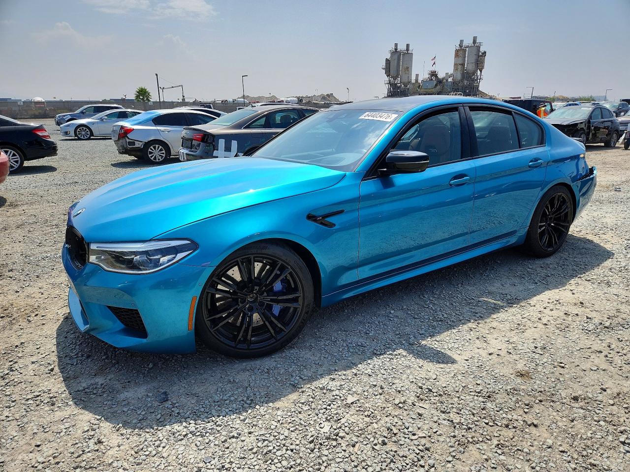 2020 BMW M5 VIN WBSJF0C02LB448983 — COPART salvage auction photo