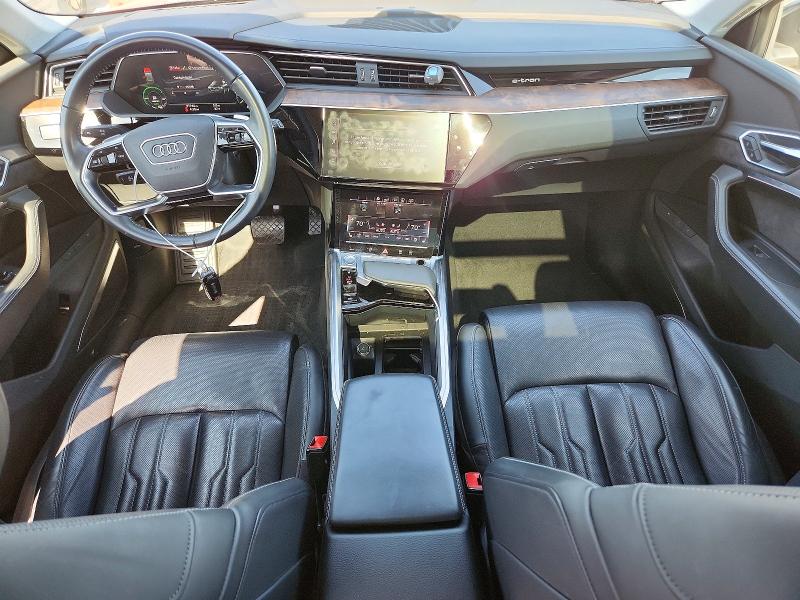 2019 Audi E-tron VIN WA1VABGE3KB022561 COPART salvage auction — FRONT END, Ca - Salvage Certificate, sold $15,700 on 2026-08-18 (photo 8)