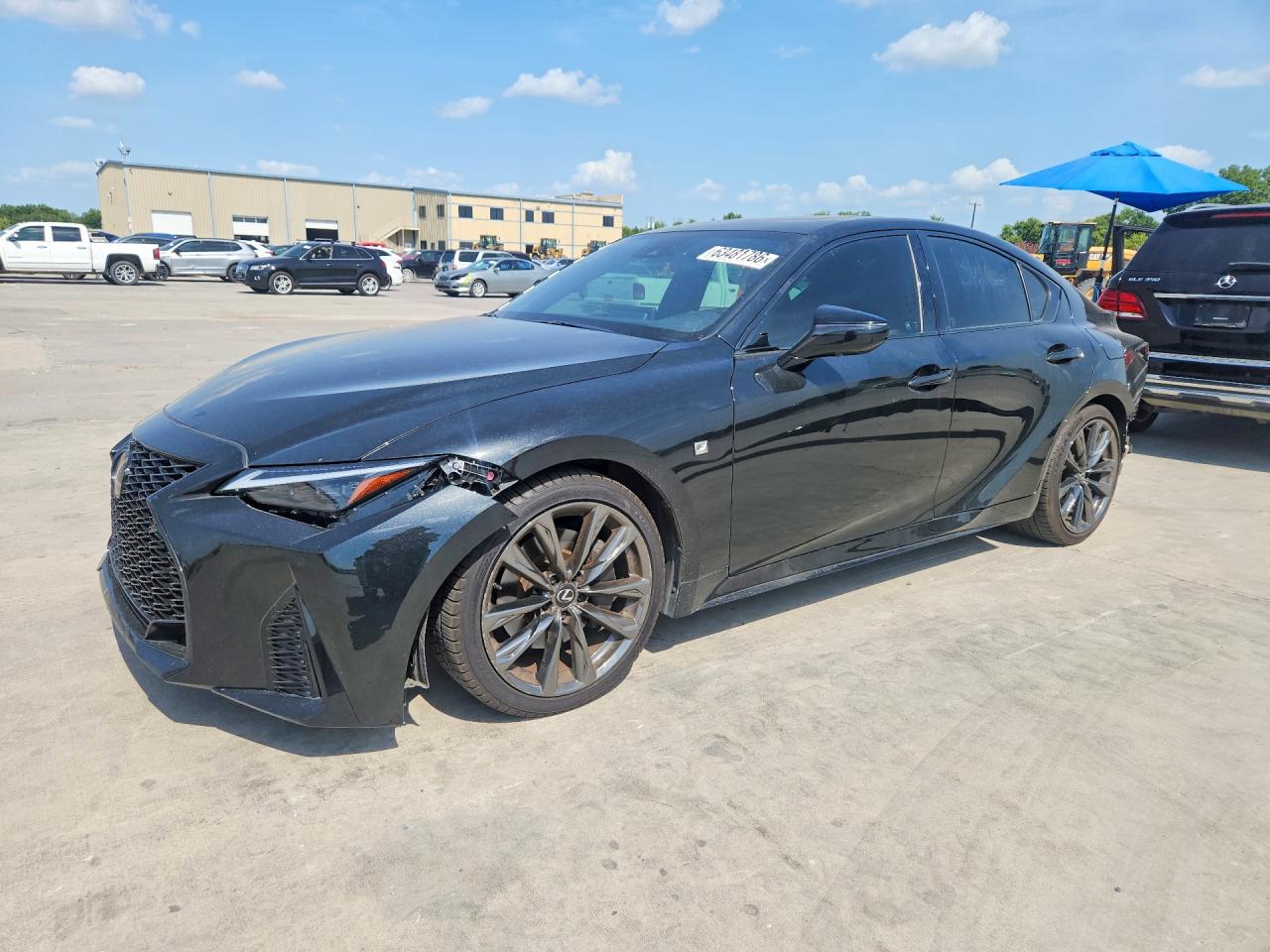 2025 Lexus IS 350 VIN JTHGZ1B22S5085971 — COPART salvage auction photo