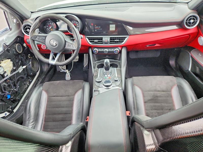 2018 Alfa romeo Giulia VIN ZARFAEAV2J7583572 COPART salvage auction — FRONT END, Ca - Salvage Certificate, sold $19,200 on 2026-09-04 (photo 8)