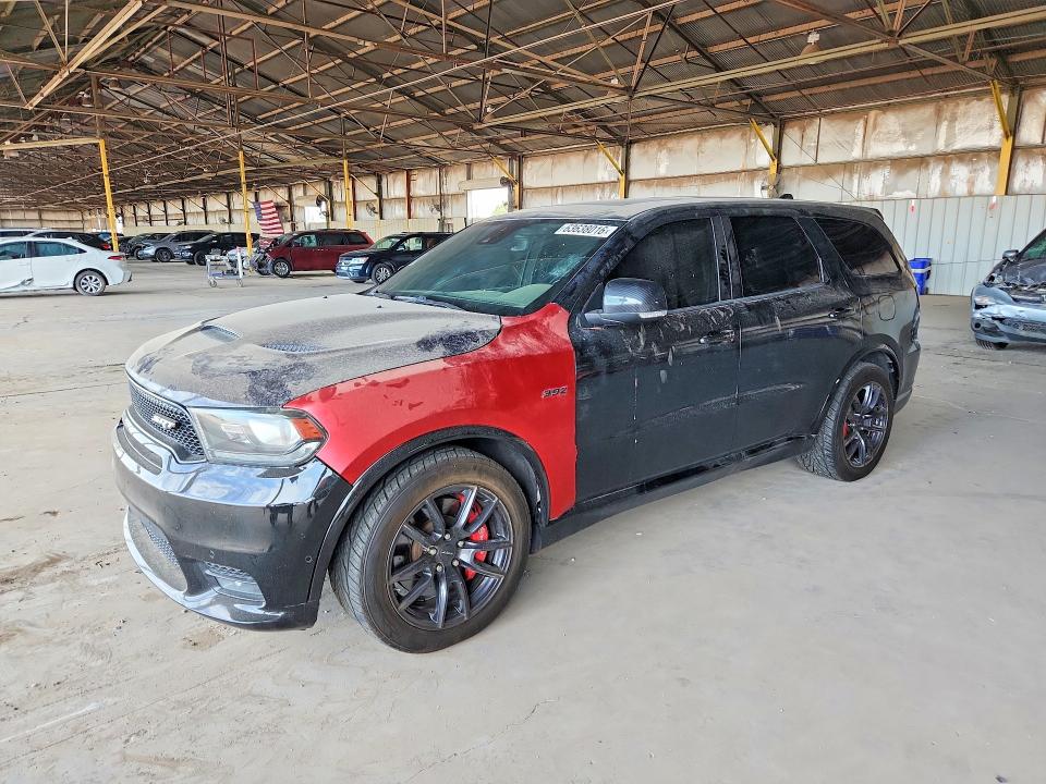 2018 Dodge Durango VIN 1C4SDJGJXJC445251 COPART salvage auction — MINOR DENT/SCRATCHES, In - Certificate Of Title, sold $17,000 on 2026-09-02 (photo 1)